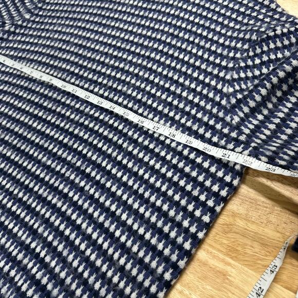 Ted Baker NWT Navy Blue Riber Roll Neck Wool Jumper Turtleneck Sweater Sz 4 (L) - Picture 9 of 10